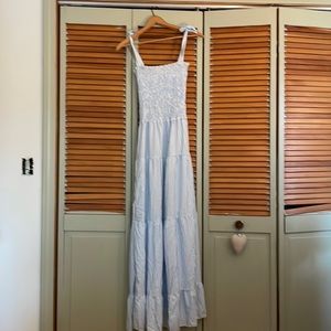 Amazon light blue maxi dress